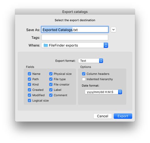 FileFinder Importer Setup