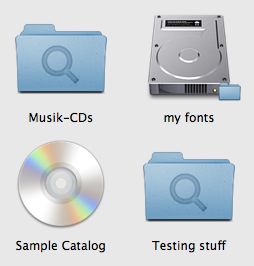 Icon of cataloged folder
