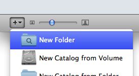 Create Folders in NeoFinder to group Catalogs